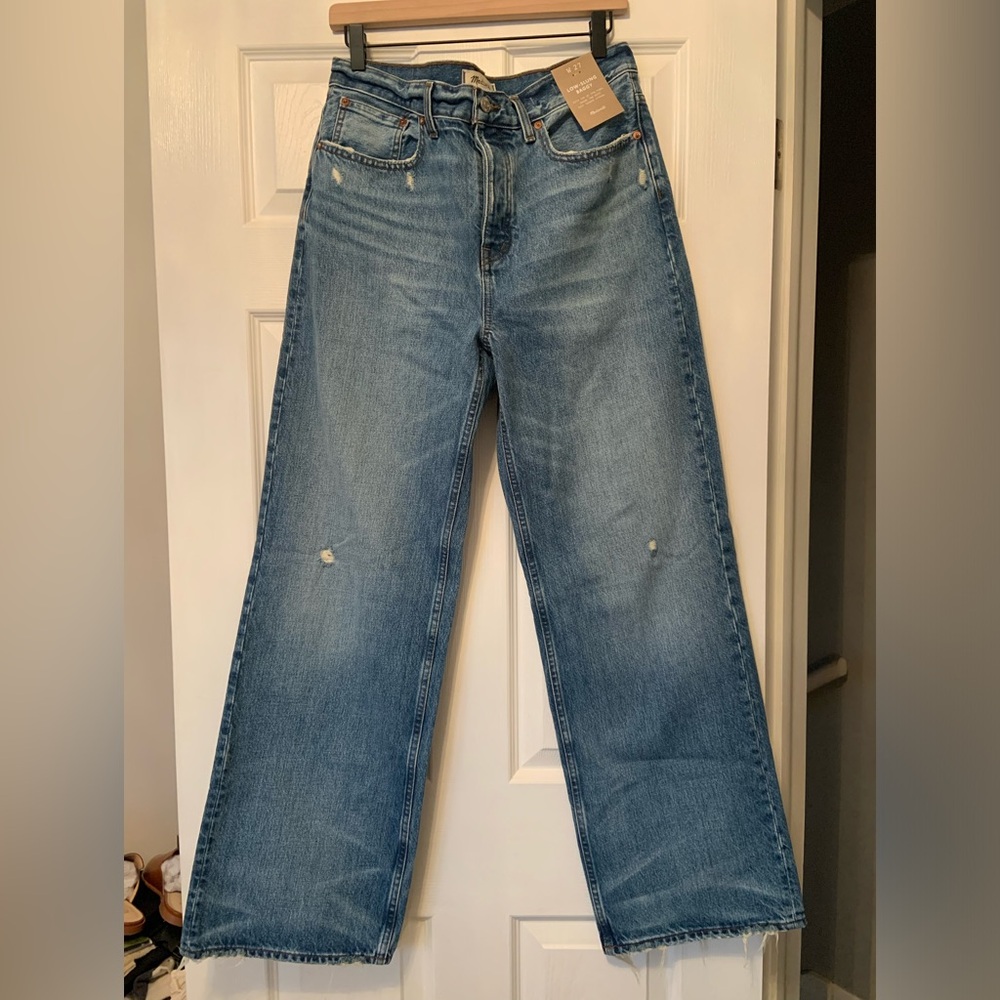 NWT!! Madewell Low-Slung Baggy Jeans